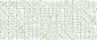 © Roisa - Geometric eco green outline mosaic pattern. Abstract food fruit plant simple shapes, minimal natural agriculture banner. Vector design