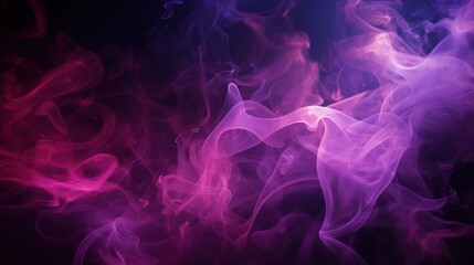 Poster - Stage lights illuminate the smoke at the studio.