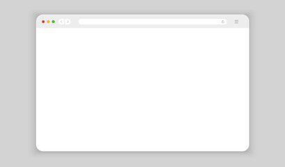 Fototapete - Web browser, internet browser search engine. Search bar for ui ux design and web site. Search address and navigation bar icon. Collection of search form templates for websites