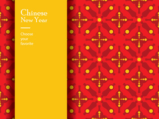 chinese new year pattern seamless vector wallpaper geometric china traditional dragon fashion zodiac