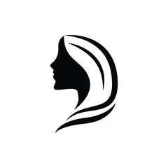 Canvas Print - face beauty logo icon