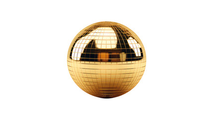 Wall Mural - Luxury gold disco ball party nightlife decoration