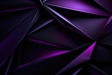 Poster - An abstract purple background with triangles