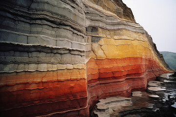 Poster - Minimalistic representation of geological processes for earth sciences publications.