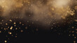 Golden fireworks background for a New Year celebration, layout for new year wishes and celebration background with copy space for text