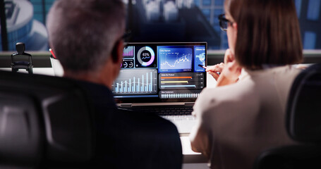 Poster - Analyst's Laptop Dashboard: Reporting KPIs