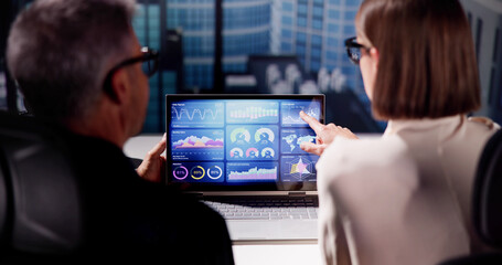 Poster - Analyzing KPIs and Report with Laptop's Graphs