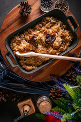 Sticker - Bigos - traditional Polish food.