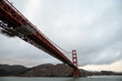 Golden Gate Bridge on an overcast day
