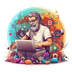 International Programmers Day white background