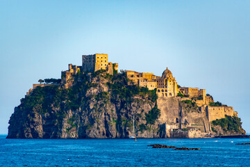 Wall Mural - Aragonese Castle of Ischia - Italy