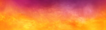 Yellow Gold Amber, Orange Coral Fire Red, Bright Pink Magenta Purple Violet Abstract Background Texture. Design Fall . Color Gradient Ombre Blur.