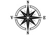 Compass Rose Icon Vector Logo, compass icon vector.