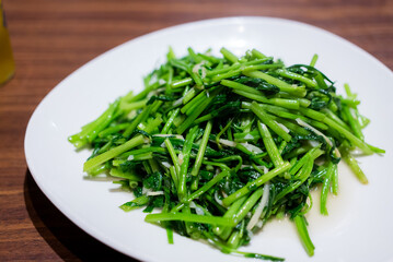 Sticker - Stir fried white water snowflake stems