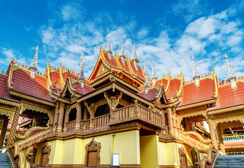 Wall Mural - Xishuangbanna temple architecture