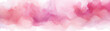 A abstract designed pink, peach and white watercolor background banner