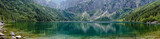 Fototapeta  - mountain lake mountain peak Morskie Oko Zakopane Poland view landscape