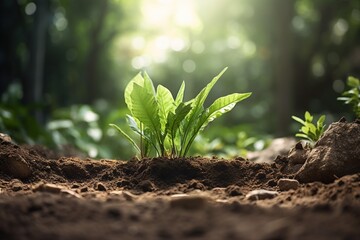 Agricultural view, Gardening concept