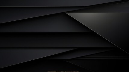 Poster - abstract black geometric background for cards, business reports, and posters