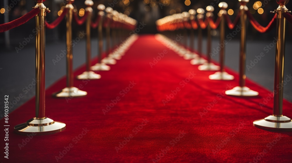 Red Carpet. A Glimpse into Glamour, Parties, Celebrations, Festivals and Stars. Red carpet catwalk