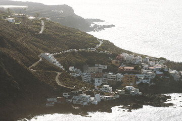 Wall Mural - view from the top of the mountain