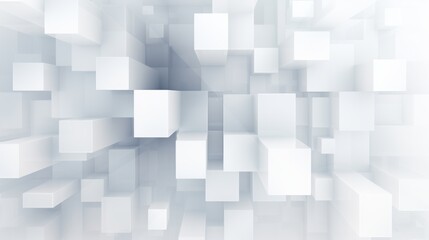 Poster - contemporary abstract square design with halftone pattern - futuristic concept background