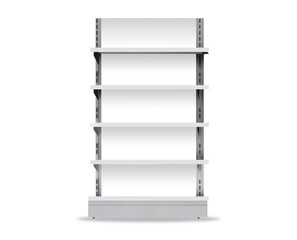 Wall Mural - Display Gondola Shelf Supermarket - Illustration