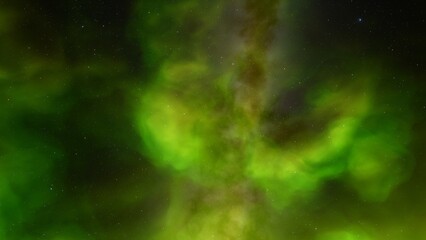 nebula gas cloud in deep outer space
