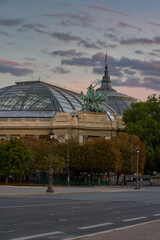 Wall Mural - Early morning at Alexander III bridge, Paris