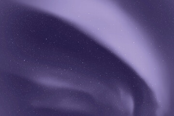 Poster - Northern lights, aurora borealis. Monochrome blue space background