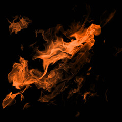 Poster - Beige peach nebula smoke. 3D rendering of abstract fog