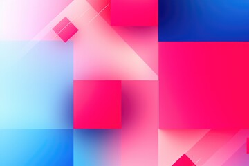 Aufkleber - A vibrant abstract background featuring squares and rectangles. Ideal for graphic design projects and digital artwork