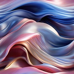 Poster - abstract background with waves