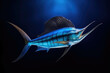 Marlin - Swordfish, Sailfish saltwater fish (Istiophorus)
