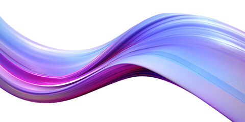 Poster - futuristic colorful flowing shape, 3d render. generative ai