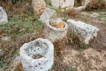 Sticker - Selinunte Archaeological Park - Sicily - Italy