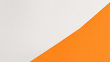 Fototapeta  - Orangefarbener abstrakter Bannerhintergrund. Abstrakte moderne orange-gelb-weiße Bannerhintergrund-Farbverlaufsfarbe. Gelber und orangefarbener Farbverlauf mit kreisförmiger Halbtonmuster-Kurvenwellen