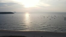 Baina Beach | Aerial View | Drone Shot | Goa | Vasco Da Gama | Beautiful Video Of The Beach