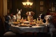 pets dining like humans