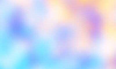 Aufkleber - Glittering gradient background with hologram effect and magic lights. Holographic abstract fantasy backdrop with fairy sparkles, gold stars and festive