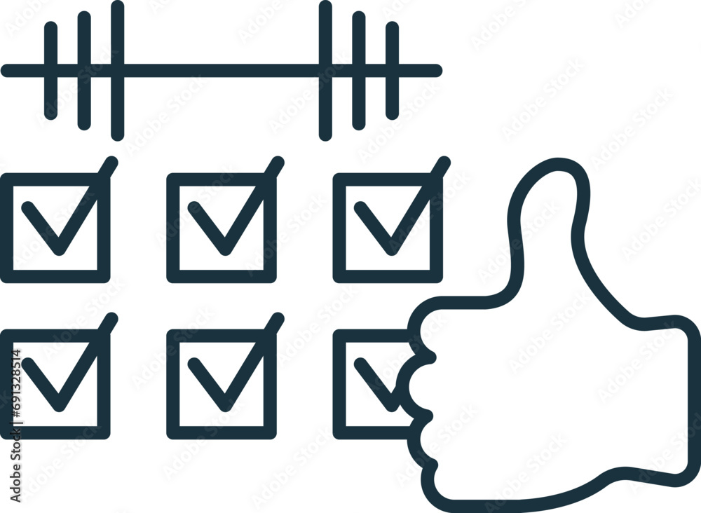 Challenge accepted icon. Monochrome simple sign from challenges collection. Challenge accepted icon for logo, templates, web design and infographics.