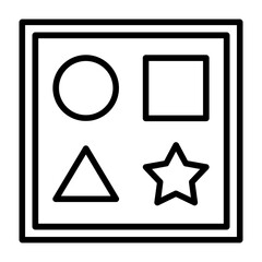 Sticker - Shape Toy Icon