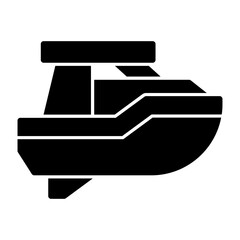 Sticker - Boat Icon