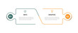 © Haris - 2 line step process infographic vector element
