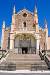 Wall Mural - Saint Jerome Royal (San Jeronimo el Real) church in Madrid, Spain