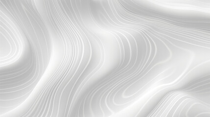 Wall Mural - white background with wavy pattern, generative ai