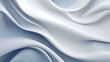 Delicate textile blue fabric with large folds background