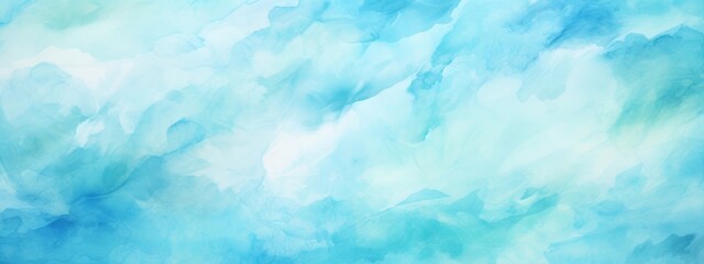 Abstract watercolor paint background painting - Blue color with liquid fluid marbled paper texture pattern template