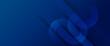 © Roisa - Blue futuristic modern abstract dynamic line stripe banner. Futuristic technology concept. Suit for poster, banner, brochure, corporate, website