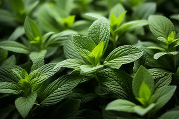 Aufkleber - Sage - Soft, green abstract leaves with a culinary twist.